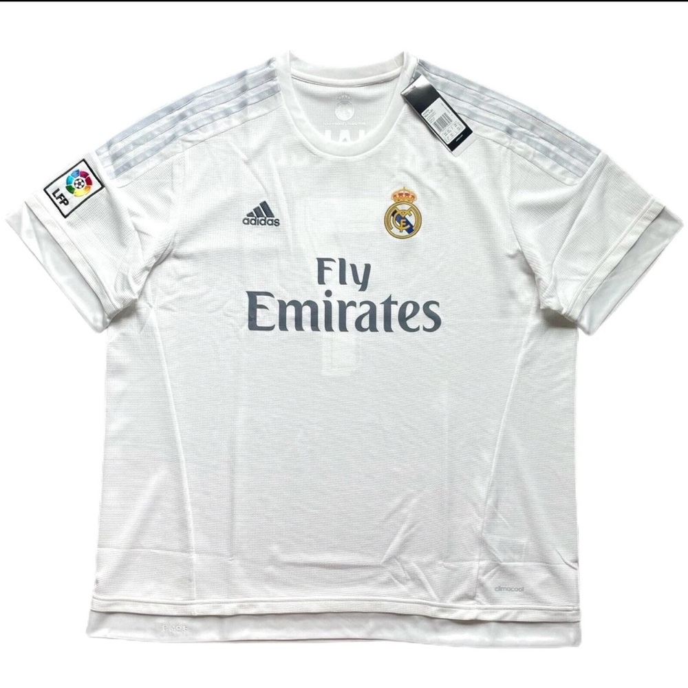 Adidas Kids White Soccer Jersey